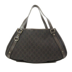 Gucci Handbag D GG brown Canvas Tote distinct ring monogram